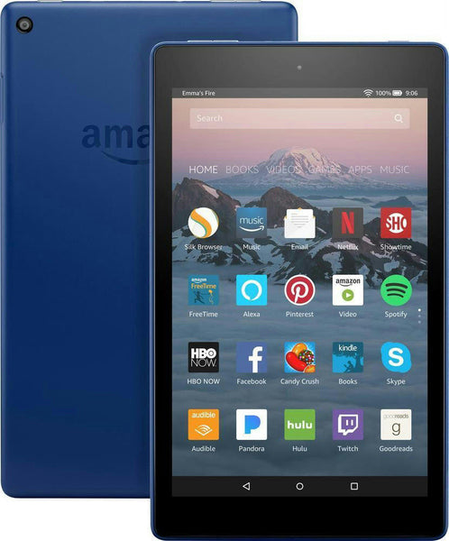 Amazon Fire HD 7 (7th Generation) 16 GB, Wi-Fi, 8In - Marine Blue with Alexa