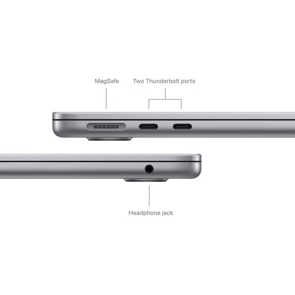 2024 Apple MacBook Air 13.6" Core M3 4.05GHz 8-Core CPU/8-Core GPU 8GB RAM 256GB SSD - Space Gray (Renewed)