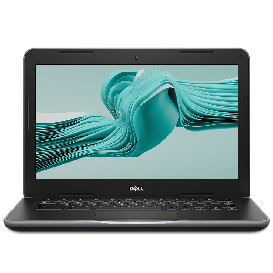 Dell Chromebook 13 3380 Celeron C3855 1.6GHz 4GB RAM 16GB SSD - Black (Renewed)