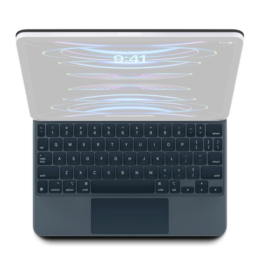 Apple iPad Magic Keyboard for iPad Pro 11" (4th Gen) and iPad Air (5th Gen) - Black (Renewed)