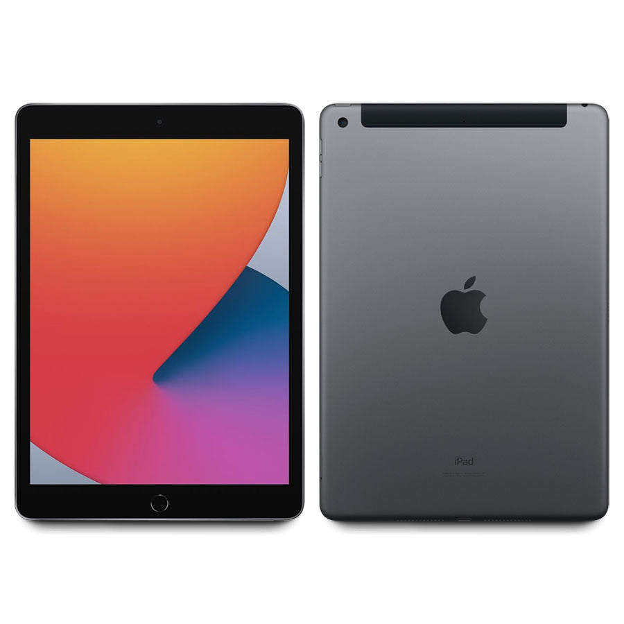 2020 Apple iPad 8 10.2" Display 32GB Storage Space Gray (Renewed) Bundle with (New) Bluetooth Earbuds