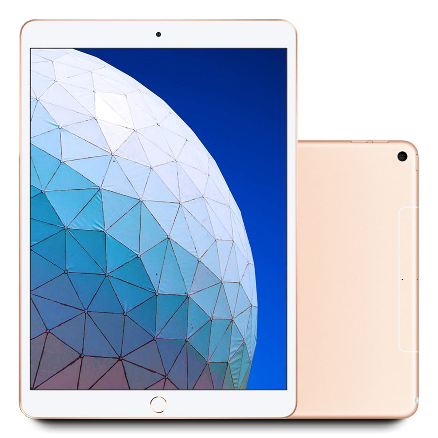 2019 Apple iPad Air 3 10.5" Display 64GB Storage WiFi + Cellular - Gold (Renewed)