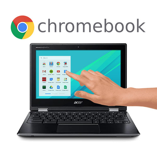 Acer Chromebook Spin 511 R752 11.6" Celeron 1.1GHz 4GB RAM 32GB SSD - Black (Renewed)