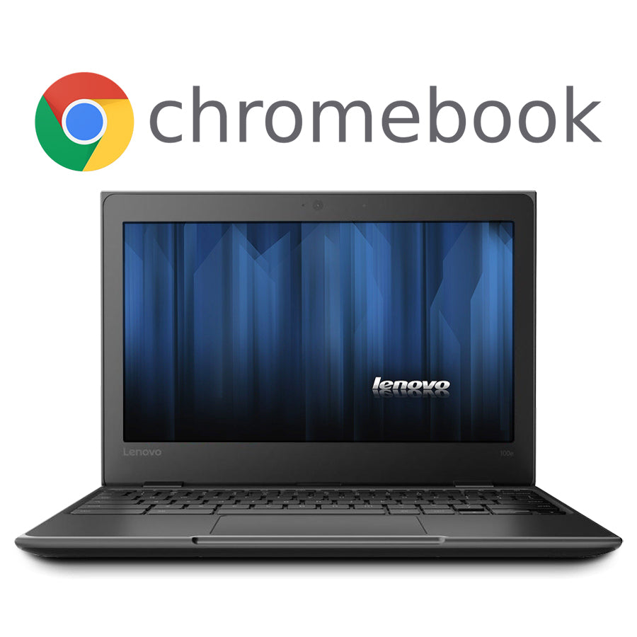 Lenovo 100e Gen 2 Chromebook 11.6" A53 1.7GHz 4GB RAM 32GB SSD - Black (Renewed)