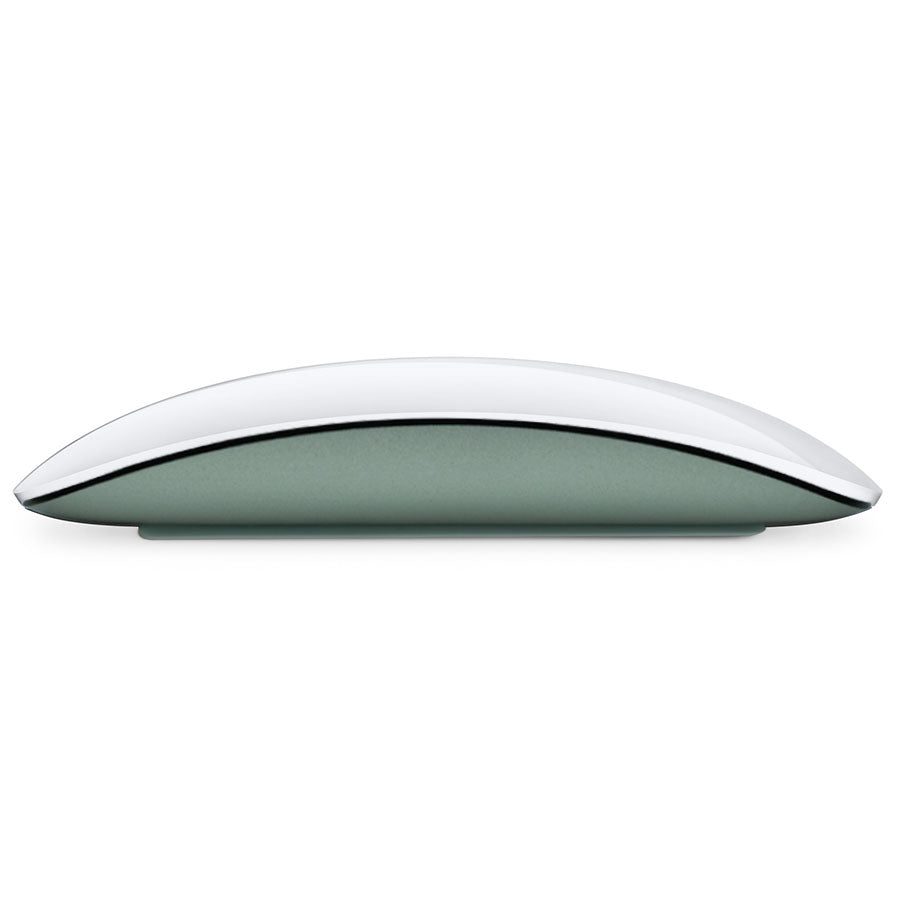 Apple Magic Mouse V2 A1657 - White/Silver with Green Base (Renewed)