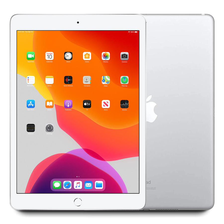 2019 Apple iPad 7 10.2" Display WiFi Only - Silver (Renewed)