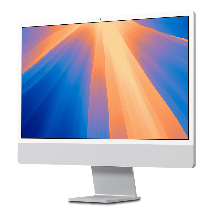 2021 Apple iMac 24" Core M1 3.2GHz 8-Core CPU/7-Core GPU 8GB RAM 256GB SSD - Silver (Renewed)