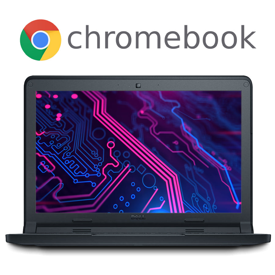 Dell Chromebook 11-3120 11.6" Celeron N2840 2.16GHz 4GB 16GB SSD - Black (Renewed)